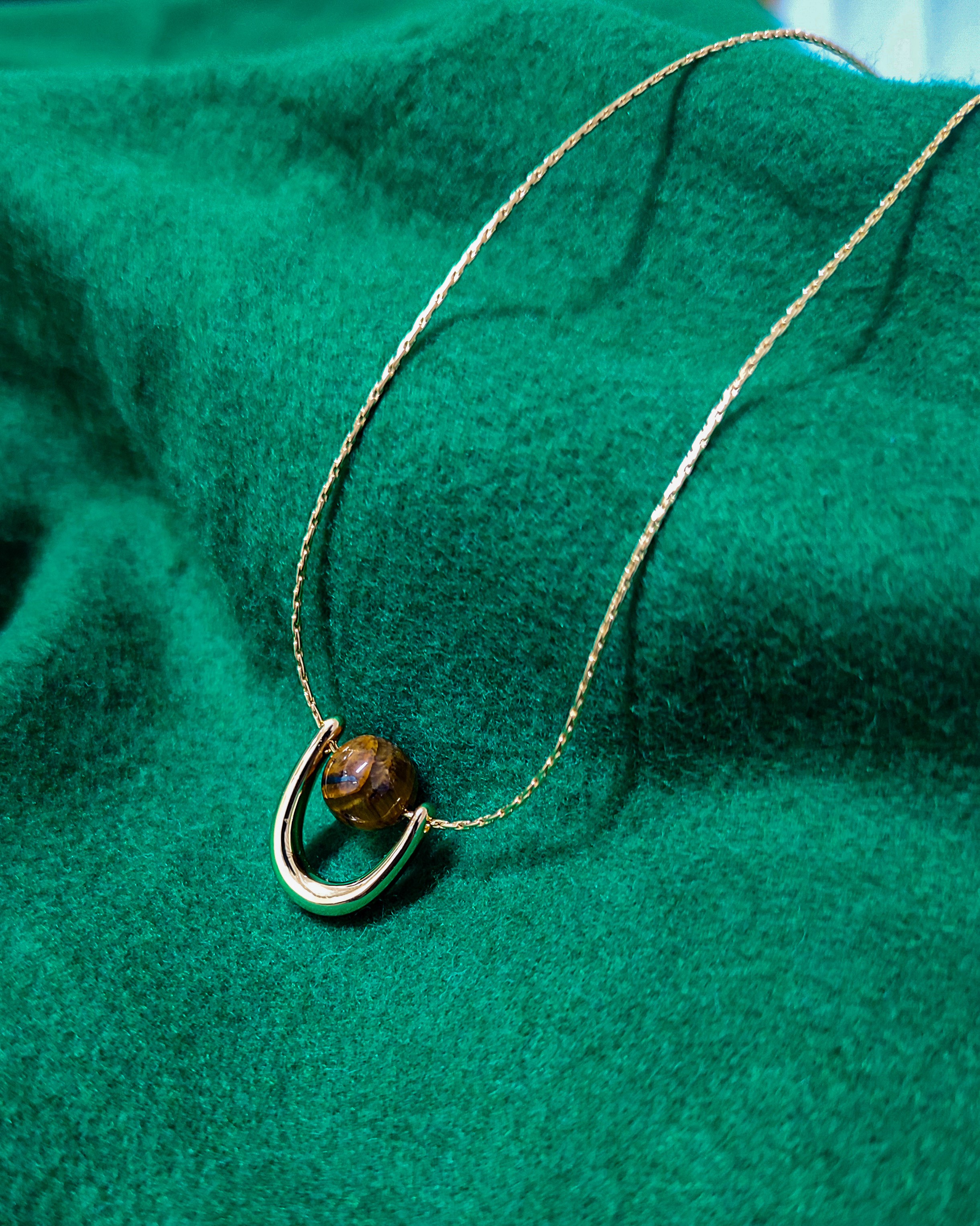 The Tiger’s Eye Cradle Pendant